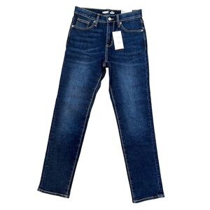 Old Navy Relaxed Slim Taper dark Wash Jeans Boys Size 14 NWT